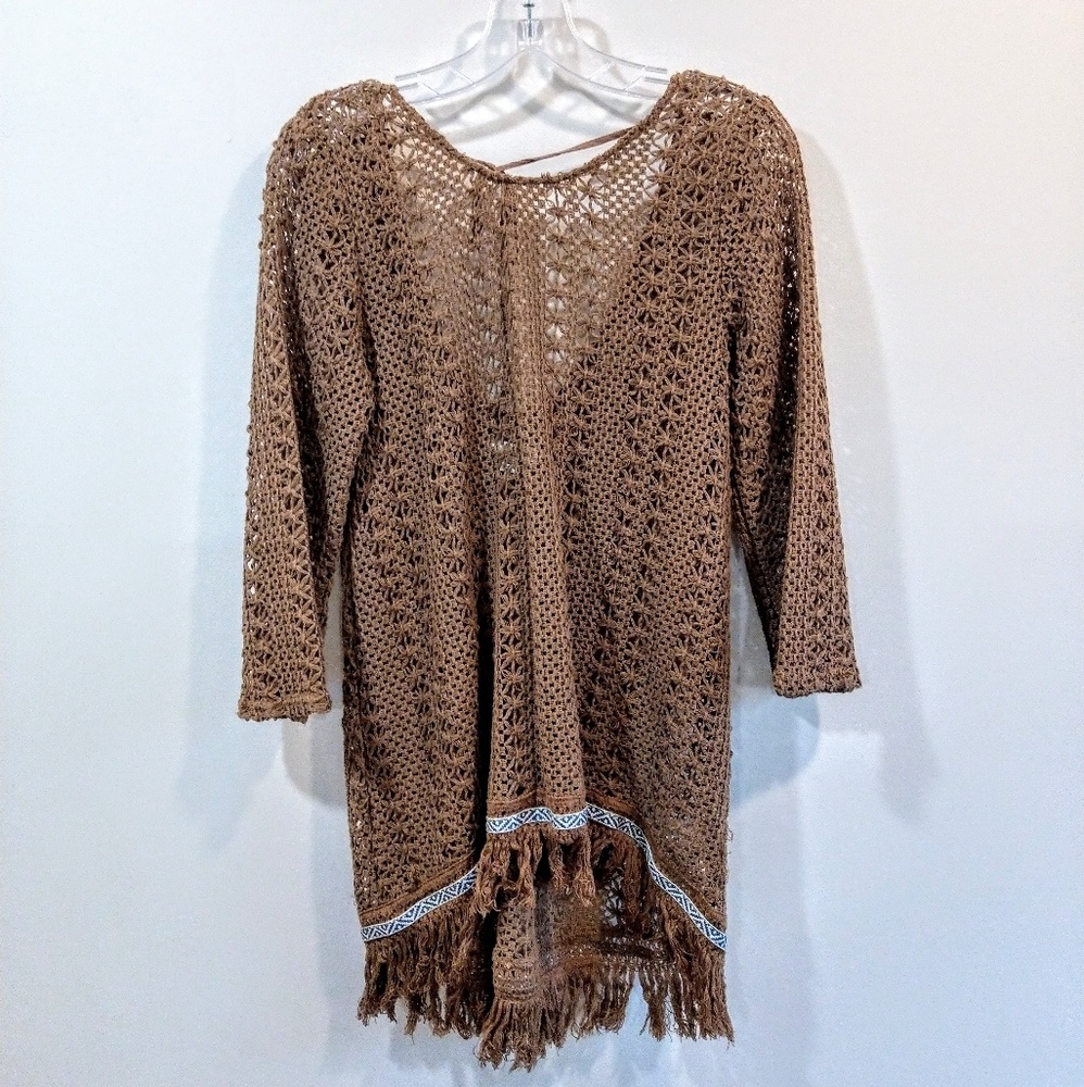 New Knitted Fringe Sweater